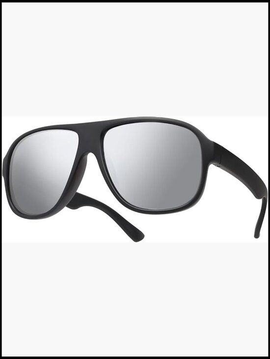 Polarized Aviator Sunglasses with UV400 Protection, Scratch-Resistant main image 4